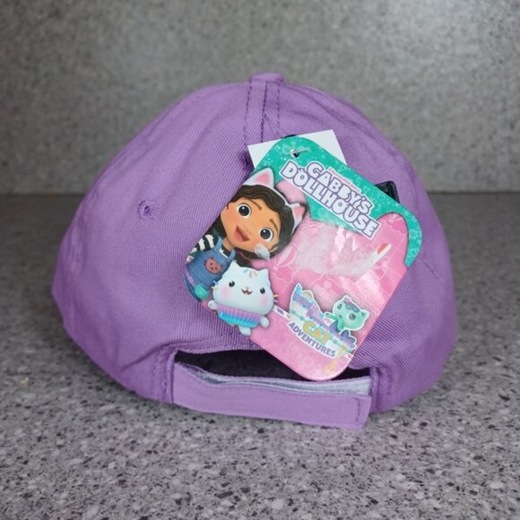 Gabby's Dollhouse Hat Pink Glitter Baseball Cap Kids Girls Hat - Picture 5 of 7